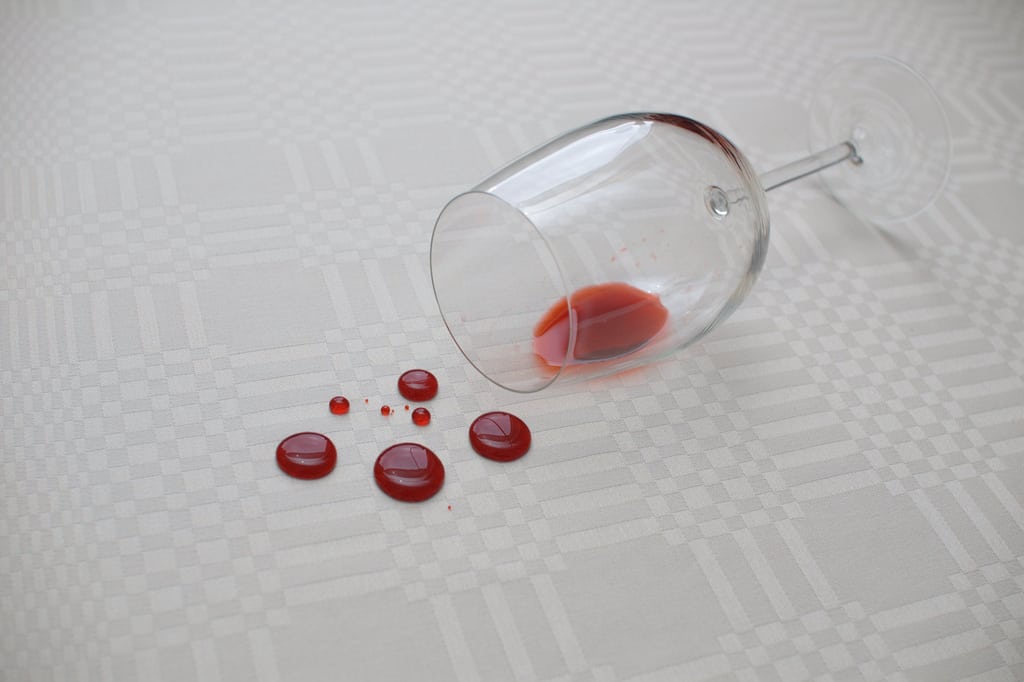 Wine Stain on Carpet wine stain